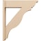 Ekena Millwork 7 1/2-in W x 28-in D x 32-in H Funston Trad Rough Cedar Woodgrain TimberThane Outlooker, Primed Tan OUTUR075X28X32FST04RCPR - alternate 6